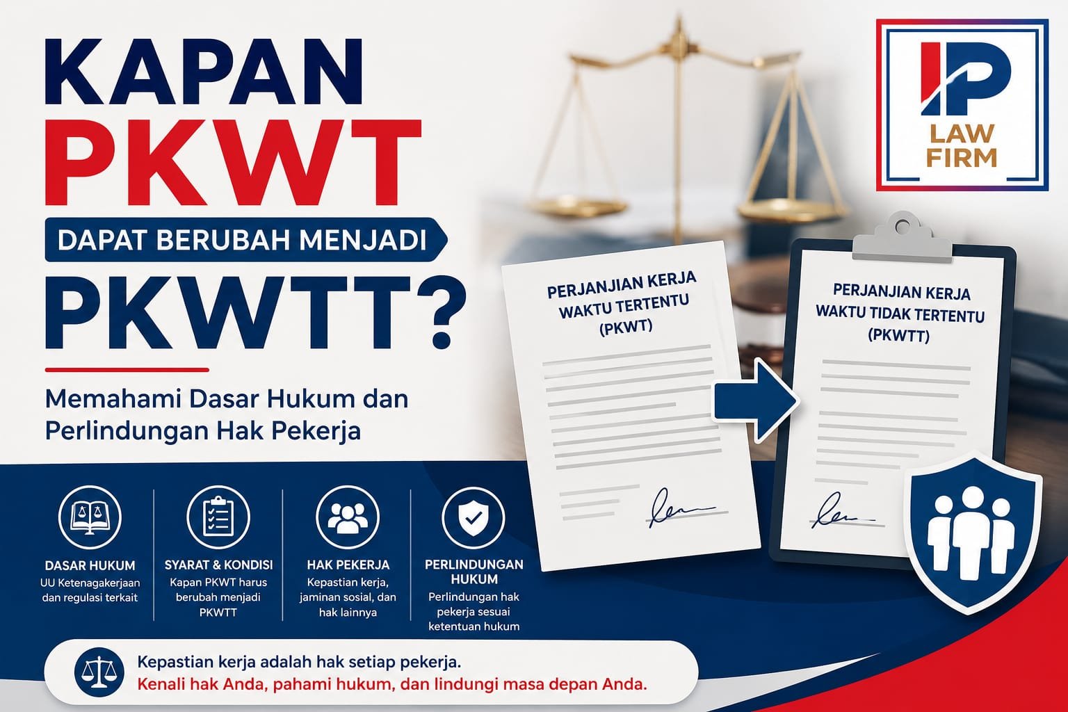 Kapan PKWT Dapat Berubah Menjadi PKWTT? Memahami Dasar Hukum dan Perlindungan Hak Pekerja