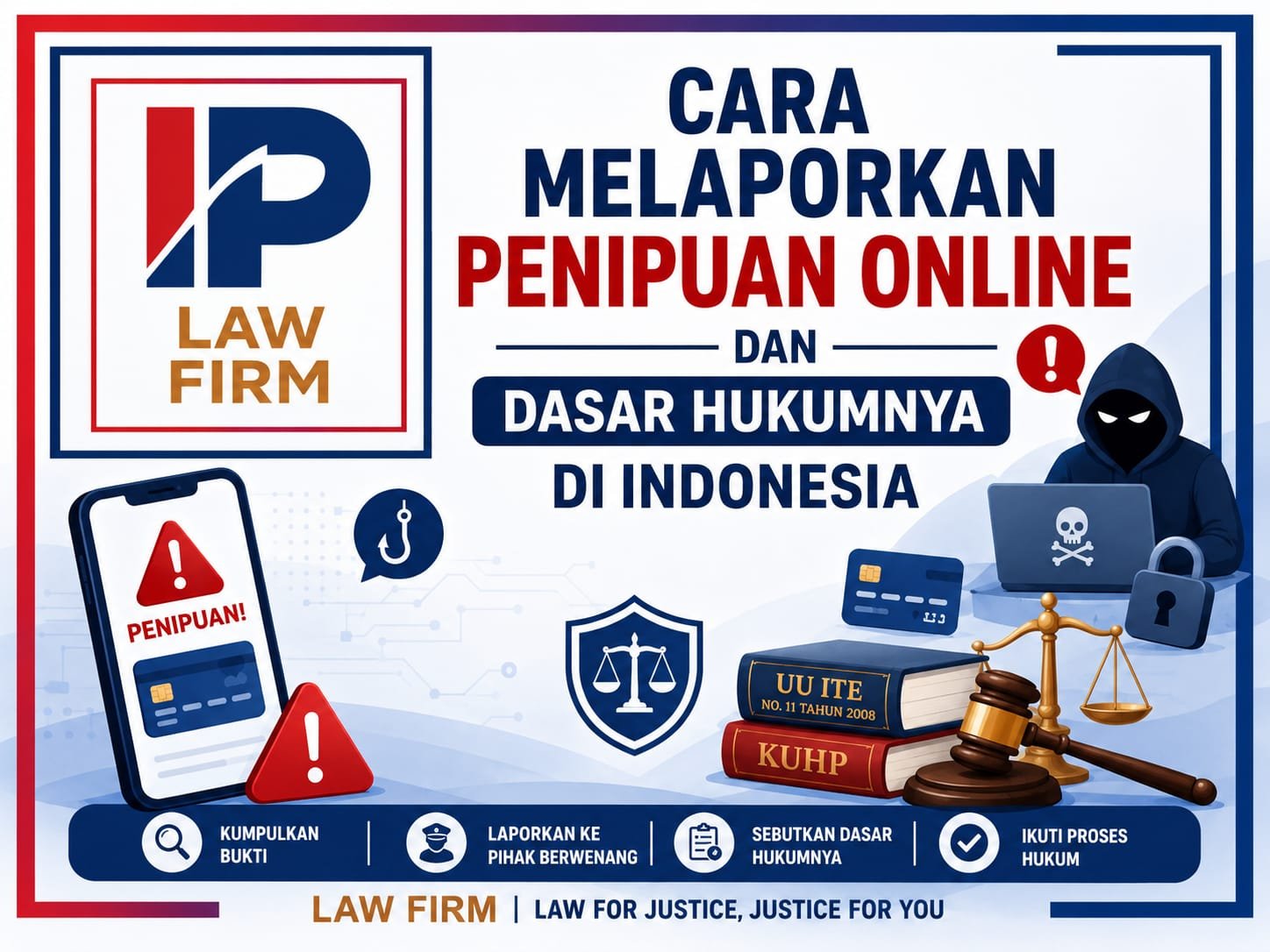 Cara Melaporkan Penipuan Online dan Dasar Hukumnya di Indonesia