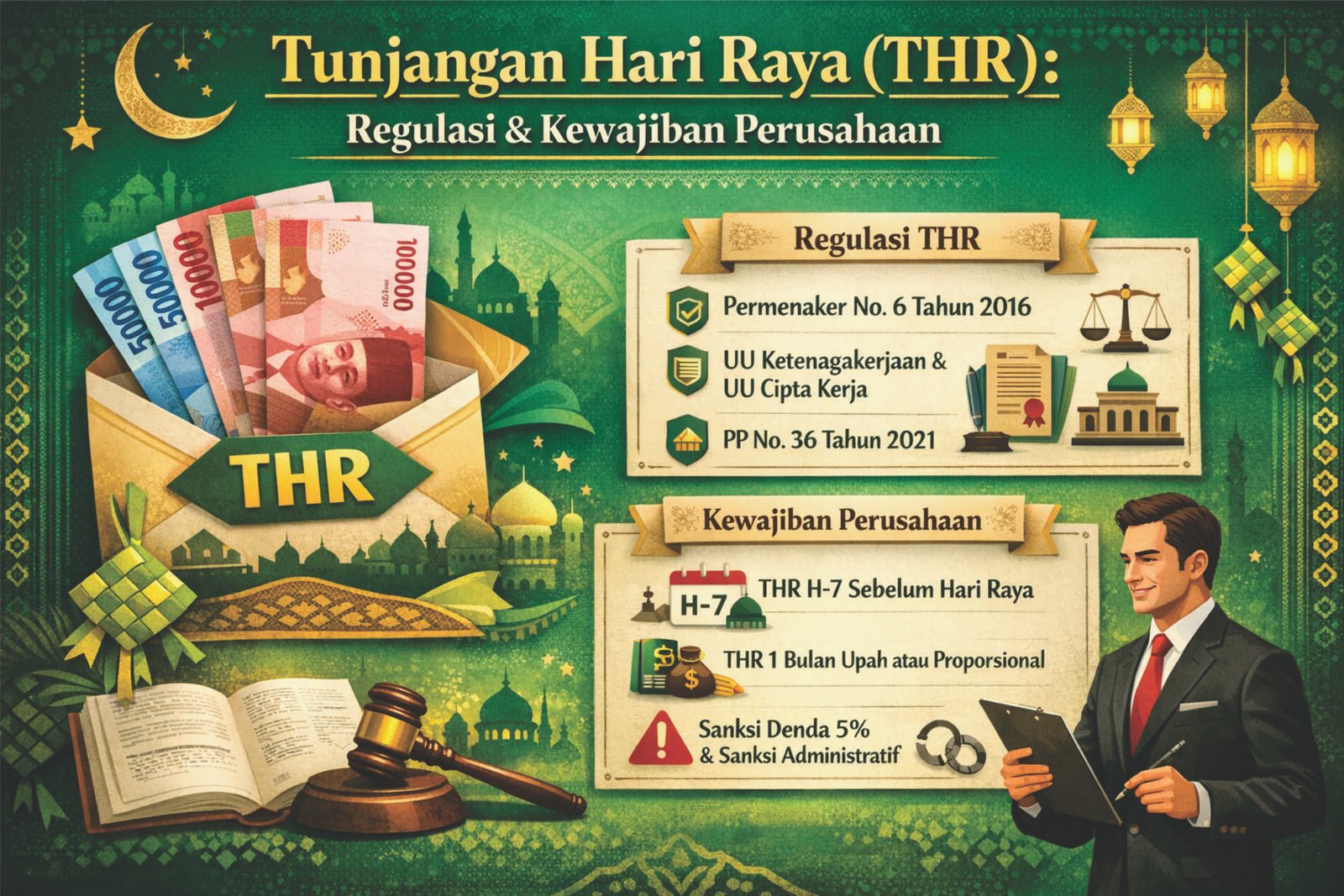 Tunjangan Hari Raya (THR): Regulasi, Kewajiban Perusahaan